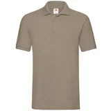 Fruit Of The Loom Men's Olive Premium Polo Shirt Friut of the Loom