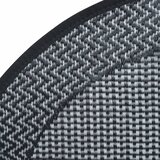 Vanjski tepih ARAKIL sivi Ø 200 cm PP | shoptok.hr