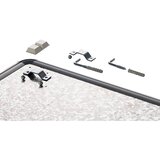 eurokraft pro Privlačno oblikovana stenska tabla, jeklena pločevina, emajlirana, ŠxV 600 x 450 mm | Shoptok.si