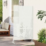  Zaslon za privatnost 100 x 50 x 180 cm Čelik Bijela | shoptok.hr