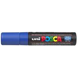 POSCA Uni flomaster; konica 15 mm ploščata; moder, (21290514) | Shoptok.si