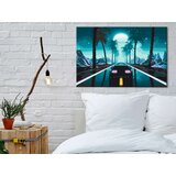  Slika za samostalno slikanje - Blue Moon Highway 60x40 | shoptok.hr