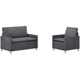  Set sofe 2 pcs Tamnosiva Poliester | shoptok.hr
