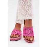 Boto Women's Platform Slippers With Decoration Fuchsia Daphira | Shoptok.si