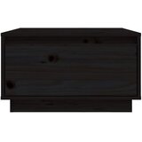  Stolić za kavu crni 55 x 56 x 32 cm od masivne borovine | Eponuda.com