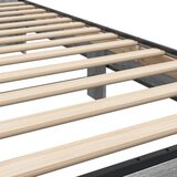  Okvir za krevet boja hrasta 75x190 cm konstruirano drvo i metal | shoptok.hr