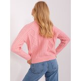 Wool Fashion Italia Sweater-AT-SW-2346-2.99P-Light Pink | shoptok.hr