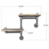 Hanah home zidna polica Boruraf041 | ePonuda.com