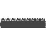 vidaXL Rubnjaci za travnjak 30 pcs Crna 103 x 0,05 x 22 cm Čelik | shoptok.hr