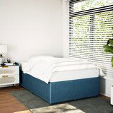 Maison Chic Posteljni okvir - Dvoposteljna postelja - Zakonska postelja modra 120x200 cm žamet-J14746, (21760790) | Shoptok.si