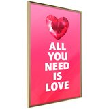  Poster - Ruby Heart 20x30 Cijene