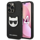 Karl Lagerfeld KLHCP14XSAPCHK za iPhone 14 Pro Max črna zaščita - Choupette Head Cene