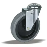 Liv zakretni kotač za transportna kolica (Promjer kotačića: 75 mm, Nosivost: 75 kg, Klizni ležaj)