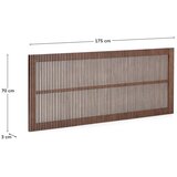 Kave Home Vzglavje iz masivnega jesena v temni naravni barvi 175x70 cm Beyla – | Shoptok.si