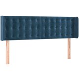 Maison Chic vzglavna omarica - nočna omarica - posteljna omarica z ušesi temno modro 147x16x78/88 cm žamet, (21712024) Cene