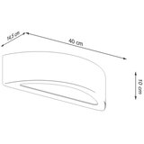 Sollux SL.0994 - zidna svetiljka atena 1xE27/60W/230V beton | Eponuda.com