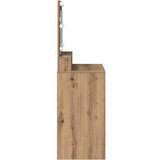  Toaletni stol s policom Umjetnički hrast 75,5 x 41 x 135 cm | shoptok.hr