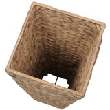  Visoki cvetlični lonci 3 kosi vodna hijacinta rjavi, (20748481) | Shoptok.si