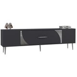 Hanah home tv polica Dekop2 anthracite silver
