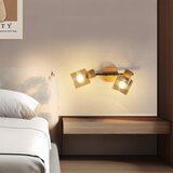  Brilagi - Tačkasto svetlo HYGGE 2xE14/15W/230V drvo/dimno | Eponuda.com