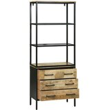  Highboard s ladicama Smeđa 70 x 35 x 180 cm Čvrsto drvo manga | shoptok.hr
