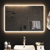  LED kupaonsko ogledalo s ogledalom *Transparent*an 90 x 60 cm | shoptok.hr