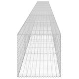  Gabionski zid s poklopcima od pocinčanog čelika 900 x 50 x 50 cm | shoptok.hr