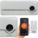 2000W keramički zid wifi električni grijač zračna zavjesa LCD aplikacija + daljinski bijeli | shoptok.hr