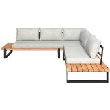Ambia Garden LOUNGE GARNITURA tikovina aluminij | Shoptok.si