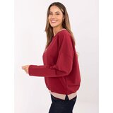 RELEVANCE Blouse-RV-BZ-A907.08P-burgundy | Shoptok.si