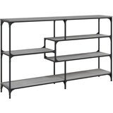 Maison Chic konzolna miza - miza ob steni siva sonoma 160x32x95 cm inženirski les, (21786605) | Shoptok.si