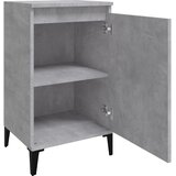  Noćni ormarići 2 kom boja betona 40x35x70 cm konstruirano drvo | shoptok.hr