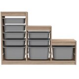 Hanah home višenamenska komoda swiss sonomo grey | ePonuda.com
