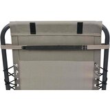  Naslon za glavu za ležaljku smeđe-sivi 40x7,5x15 cm tekstilen | Eponuda.com