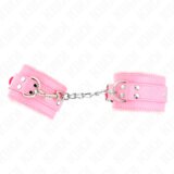 Kink Okovi Za Zapestje Fur Lined Pink | Shoptok.si