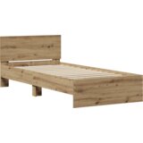vidaXL okvir kreveta bez madraca i uzglavlja hrast 90x200 cm | shoptok.hr