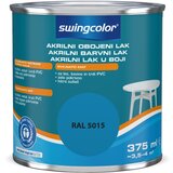 SWINGCOLOR Akrilni barvni lak Swingcolor (nebeško modra, svilnato mat, 375 ml) Cene
