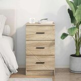  Noćni ormar sonoma hrast 38 x 38 x 66 cm Konstruirano drvo | shoptok.hr