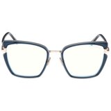 Tom Ford Ženske dioptrijske naočale FT5984-B Blue (plave) | shoptok.hr