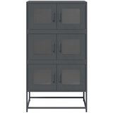  Visoka ploča antracit 68x39x123 cm čelik | shoptok.hr
