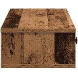  Zidna polica s ladicama staro drvo 60x28x15cm konstruirano drvo | shoptok.hr