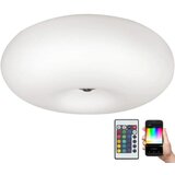 Eglo 75353 - led rgbw prigušiva plafonska svetiljka optica-c 2xE27/7,5W/230V + daljinski upravljač | Eponuda.com