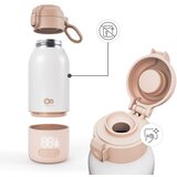 Kinderkraft GAJA prijenosni grijač - bočica/termosica s baterijom 500 ml, Beige | shoptok.hr