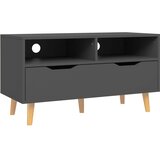 TV ormarić sivi 90 x 40 x 48,5 cm konstruirano drvo | Eponuda.ba