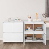  Komode 2 kom bijele 70 x 41 x 75 cm konstruirano drvo | shoptok.hr