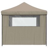 Šator za svadbe - šator za zabave Sivo-smeđa 292 x 292 x 315 cm Oxford tkanina | shoptok.hr