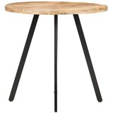  Blagovaonski stol 80 cm od grubog drva manga | shoptok.hr