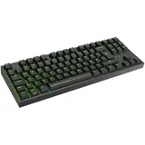 Thor 404 TKL keyboard Gaming USB QWERTZ German Black