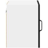 vidaXL Stenska kuhinjska omarica Črna 40 x 31 x 40 cm Konstruiran les | Shoptok.si