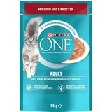 Purina ONE Adult - Govedina & korenje (52 x 85 g) | shoptok.hr